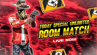 Free Fire Live Telugu - Unlimited Custom Rooms Live  - Free Fire Max Live || #Freefire