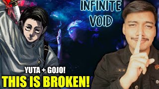 YUTA IN GOJO IS COMPLETELY BROKEN!💀| Gojo vs Sukuna Round 2