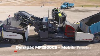 Dynapac MF2500CS: Massive Feeding Capacity for Demanding Asphalt Projects