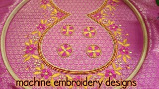 Machine embroidery designs for dresses | machine embroidery boat neck