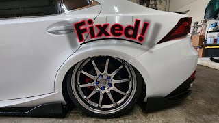 Lexus dent FIXED! 3is- Fall Fest 2022 car meet - Watch till the end!