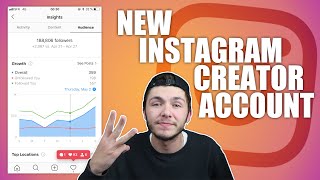 INSTAGRAM CREATOR ACCOUNT - HOW TO SWITCH TO A CREATOR ACCOUNT?