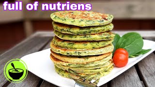 spinach cheese pancakes, is it healthy or not ?