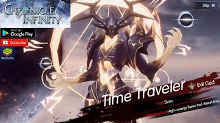 Chronicle of Infinity Gameplay - Time Traveler Boss  (Android/IOS)