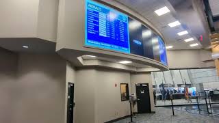 Airline Pilot Playing Piano at Huntsville Airport Terminal