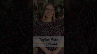 Taylor Pate, IM Missionary to Japan