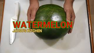 How to cut a whole Watermelon | Instructions in Nepali