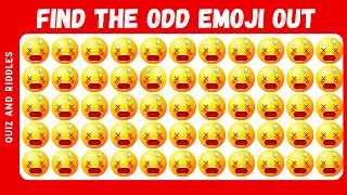 How good are your eyes  II Find the odd one Out II The emoji quiz II guess the Emoji