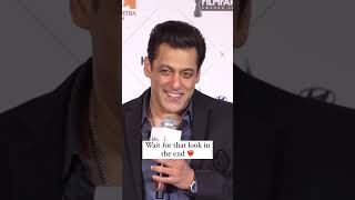 Watch Salman Khan's reaction on calling him India k bhaijaan, watch till the end😂❤ #salmankhan