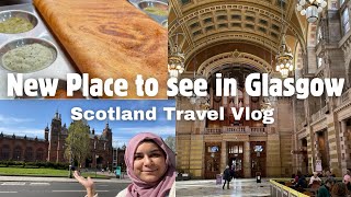 Eating Dosa & Day out in Glasgow with Kids | Free things to do in Glasgow