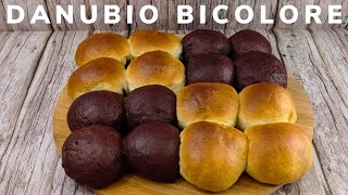 DANUBIO BICOLORE (un dolce divertente, morbidissimo e pieno di gusto!)