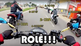 SAINDO PARA MAIS UM ROLÊ, MUITA MOTO,  OLHA COMO FOMOS!!