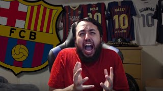 BARCELONA IN THE EUROPA LEAGUE (ANGRY BARCA FAN REACTION)