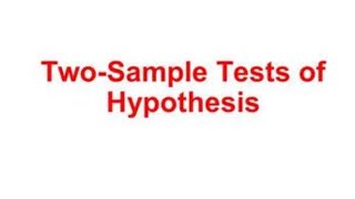 Testing of hypothesis ka  (introduction ) or formulas statics