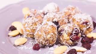 Göttliche Weihnachts-Leckereien ganz ohne Sünde! 😇💚 Gesunde Rohkost Mandel Bliss Balls | ohne Backen