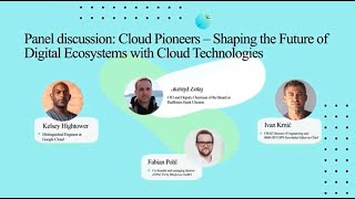 Panel: Cloud Pioneers – Shaping the Future of Digital Ecosystems with Cloud Technologies | QED 2023