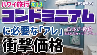 【ハワイ旅行　コンドミニアム】ハワイ長期滞在で絶対いるアレが衝撃価格だった！＃１３