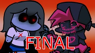 FRIDAY NIGHT FUNKIN' mod | Evil Boyfriend vs Corrupt Sky Final @Woopersaur