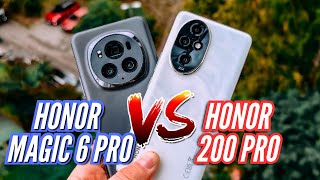 БОЛЬШОЕ СРАВНЕНИЕ 🔻 HONOR MAGIC 6 PRO vs HONOR 200 PRO