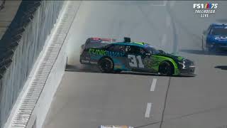 ANTHONY ALFREDO CRASH AND OTHERS - 2023 AG-PRO 300 NASCAR XFINITY SERIES AT TALLADEGA