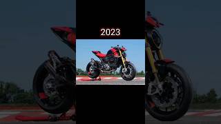 Evolution of Ducati Monster 1200 s😈🤯#viral #shorts