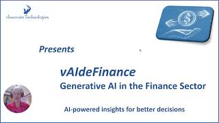 AI in the Finance - vAIdeFinance