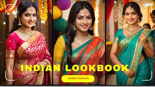 4K AI Art | beautiful plus size women at wedding ceremony  | indian Lookbook