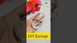 DIY Earings | Handmade Hoops ||#handmade #barbie  #youtubeshorts #shorts #trending #viral #youtuber