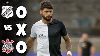 Inter de Limeira 0 x 0 Corinthians • 3º Rodada do Paulistão 2023