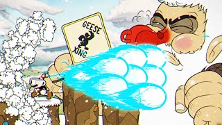 Cuphead - What If You Defeat Glumstone The Giant Boss Too Fast?