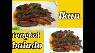 Ikan tongkol balado/pindang tongkol balado,masakan sederhana, masakan rumahan, menu akhir bulan