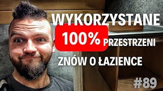 #89 Upgrade łazienki Jak w 100% wykorzystać przestrzeń Budowa kampera