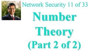 CSE571-11-08B: Number Theory (Part 2 of 2)