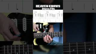 Heaven Knows (Orange and Lemons) chorus fills guitar cover #heavenknows #orangeandlemons #guitar