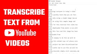 How to Transcribe YouTube Videos for FREE?