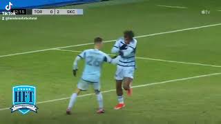 Primer gol de Alenis la "Gacela" Vargas con el Kansas City en la @mls2024.