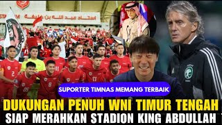 BIKIN SEMUA TERCENGANG🔥 Aliansi WNI Timur Tengah Siap Dukung Timnas, Stadion Full Suporter Timnas 🇮🇩