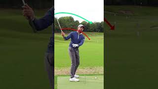 Too much ROTATION in the backswing? #shorts