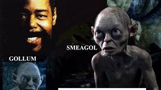 GOLLUM & SMEAGOL 'barry white'   Never Never Gonna Give You Up