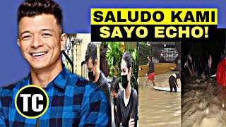 ACTUAL VIDEO NG PAG RESCUE  NI JERICHO ROSALES SA MGA APEKTADO NG BAGYONG ULYSSES!