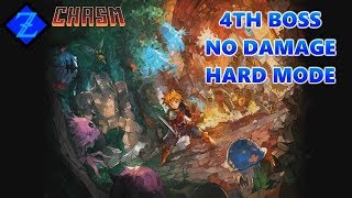 Chasm -  Fourth Boss, No Damage, Hard Mode [PRIZEFIGHTER TROPHY] (PS4 Gameplay)