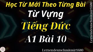 Deutsch || Neue Wörterliste || Học Từ Mới Từng Bài || A1 || Bài 10 || Gesundheit  und Krankheit.