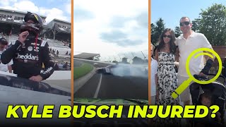 Did Kyle Busch Get Injured At The Brickyard 400?