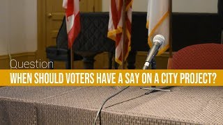 Findlay mayor forum: When should voters have a say on a city project?