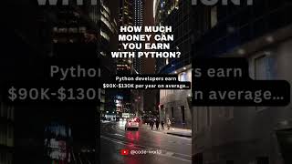 How much money can you earn with Python? #Shorts #Python