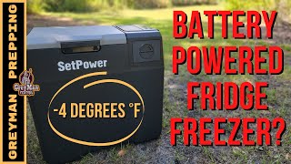 Setpower X50 Battery Powered Portable Fridge Freezer