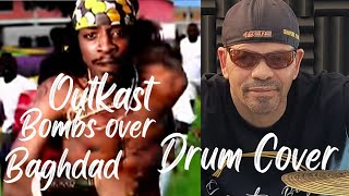 BOMBS OVER BAGHDAD/OUTKAST/DRUM COVER. #drums #drumcovers #rap #outkast straight outta Compton