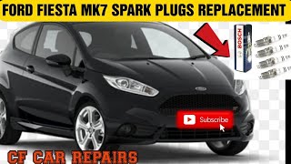 ford fiesta mk7 spark plugs replacement