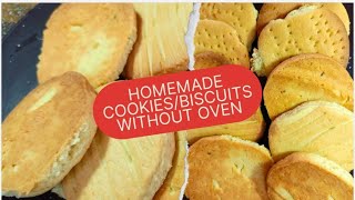 How to Make COOKIES Without An Oven At Home - HOMEMADE COOKIES RECIPE