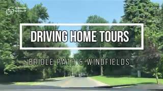 Driving Home Tour of the most expensive and exclusive neighbourhood in Toronto - The Bridle Path!